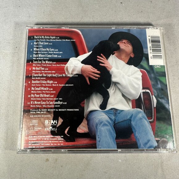 Kenny Chesney: Me And You CD 1996 Country Album Excellent Condition BNA Records - Picture 2 of 3